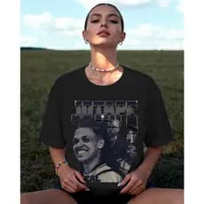 Camiseta Jotape 4 Real Unissex P Sair Confortavel Estampa Bootleg Em DTF Skate Batalha De Rima