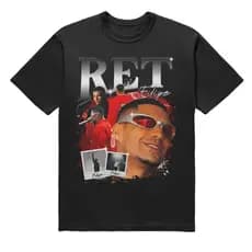 Camiseta Filipe RET Confortavel P Sair Unissex Streetwear 100% Algodão Estampa Bootleg Em DTF