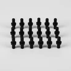 Pacote com 12 Unidades de Miolo de Válvula UNIVERSAL de Silicone Para Bolas - MAGUSSY