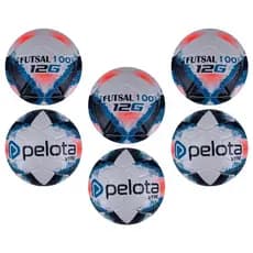 Kit 6 Bolas de FUTSAL 100 - Pelota VITE