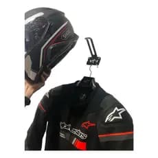 Suporte De Parede Para Capacete Jaquetas Mochila Macacão LS2 Shoei Axxis GIVI