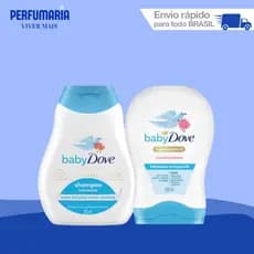 KIT Shampoo e Condicionador Dove Baby Hidratação enriquecida - Hipoalergênico