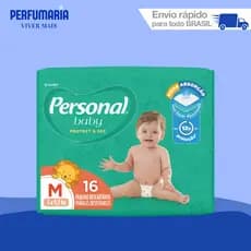 FRALDA PERSONAL BABY JUMBINHO M 16UN.