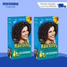 KIT C/2 UNIDADES ALISANTE HAIR LIFE 180G SUPER CACHOS.