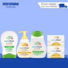 Kits Banho Completo Dove Baby Cabelos Claros - Cabelo e Banho