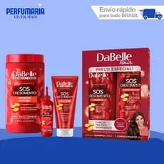 Kits Dabelle S.O.S Crescimento Com Creme de Pentear 800G.