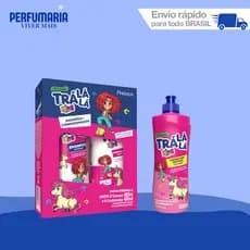 Kit Trá Lá Lá Hidrakids - Shampo & Cond + Creme de Pentear.