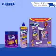 Kits Trá Lá Lá Kids Cachos Perfeitos - Linha Completa.