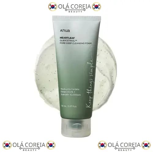 Anua Heartleaf Quercetinol Pore Espuma De Limpeza Profunda 150ml
