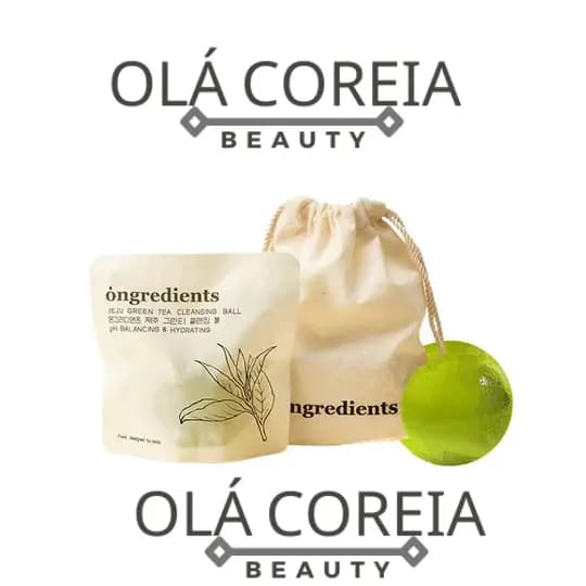 Ingredientes-Bola De Limpeza De Chá Verde Jeju