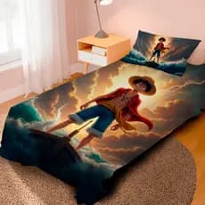 Lençol Cobre Leito Solteiro e Fronha One Piece / Pronta entrega/ envio imediato