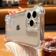 High-end À Prova De Choque HD Claro Macio TPU Caso Para iPhone 16 15 14 13 12 11 Pro Max 14 15 16 Plus X XS XR