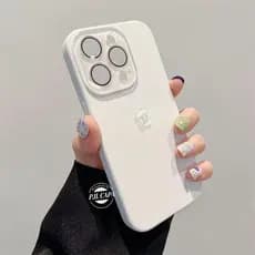 Capa Luxuosa De Silicone Líquido Para iPhone 17 16 15 13 14 12 11 Pro Max Traseira Macia À Prova De Choque