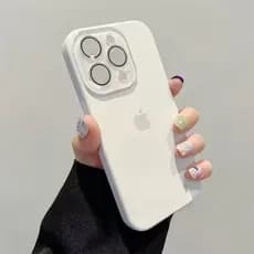 Capa Luxuosa De Silicone Líquido Macio Para iPhone Air 17 16 15 13 14 12 11 Pro Max