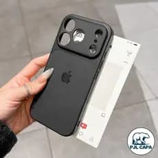 Capa De Couro Com Sensação De Pele Para iPhone 17 Pro Max À Prova De Choque 16 15 14 13
