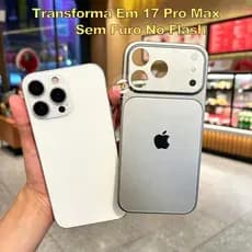 Verdadeiramente Se Torna 17 Pro Max , Sem Furo Para Flash , Capa Fosca AG Original iPhone 17 16 15 14 13 12 11