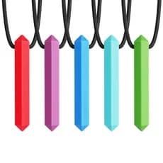 Brinquedo Sensorial de Mordida de Silicone para Crianças | Autismo e Alívio da Dentadura | Seguro Nível Alimentar