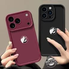 Capa De Silicone Líquido Macio De Cor Sólida Para iPhone 17 16 15 14 13 12 11 Pro Max Skin Feel Lens Protect