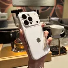 2 Em 1 Caso Para iPhone 17 16 15 14 13 12 11 Pro Max Proteção De Lente Fosca À Prova De Choque