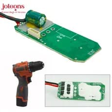 Controlador De Broca JOLEONS , Placa De Proteção De Carregamento De Metal De 16.8 V Circuito ABS 6.6 * 2.5 Cm