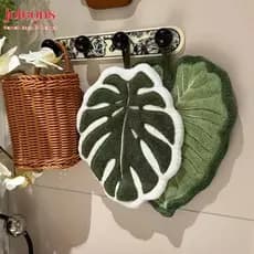 Toalha De Mão JOLEONS , Lenço De Cozinha De Absorção De Água Espessado Banheiro De Veludo Coral Pendurado