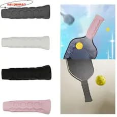 SAUPEWAN Silica Gel Undergrip , Acessórios Padel Handle Pickleball Paddle Grip Cover , Reutilizável