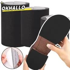 Adesivo Antiderrapante De Sola OKHALLO , Protetores Elásticos De Sapato Para Reparo , Almofadas Inferiores Autoadesivas