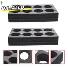 Suporte Porta-Copos OKHALLO , Bandeja Descartável Para Bebidas Porosas , Bandejas De Café Viagem De Grande Capacidade Co