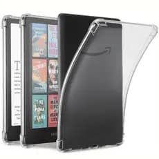 Capa Transparente Ultrafina De TPU Macio Para Kindle E Paperwhite Series , Tablet Com Airbag Em