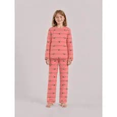 Pijama Infantil Suede Estampado Inverno Menina Quentinho Macio