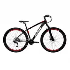Bicicleta Aro 29 Ksw Alumínio 24 Velocidades Cambio Shimano Freios Hidraulicos Suspensão Trava K7