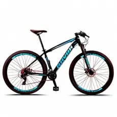 Bicicleta Aro 29 Ravok Alumínio 27 Velocidades Freios a Disco Catraca K7 MountainBike