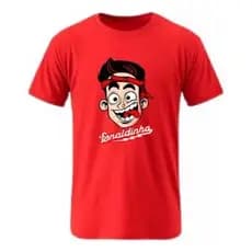 Camiseta 100% Algodão Infantil Enaldinho