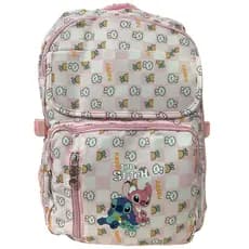 Mochila Escolar Stitch Costas Grande Volta As Aulas Promoção