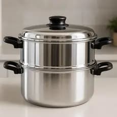 PROMOÇÃO Aquecedor de Arroz Legumes Vapor Banho Maria Cozimento Saudavel Multiuso