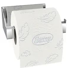 Porta Papel Higiênico Adesivo Colar Na Parede Inox DF