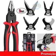 Alicate Conjunto De Alta Dureza 5-Em-1 Decapador De Arame Substituível-envio imediato