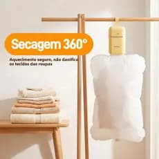 Secador de Roupas Elétrico Versão Atualizada, Portátil para Viagem, Modelo Compacto Doméstico