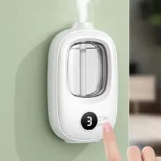 Difusor de Óleo Essencial Sem Fio para Parede - Umidificador e Desumidificador de Ar para Casa e Quarto