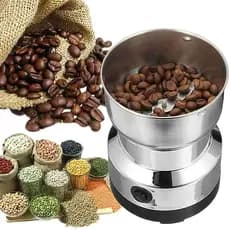 220V Moedor multifuncional de café e especiarias Moedor de aço inoxidável com 4 lâminas Máquina