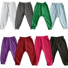 Kit 10 Calça Mijão Bebê Unissex Malha Premium Conforto Leve Verão
