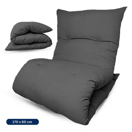 Colchonete Futon 170X60 CM Solteiro Dobrável Decorativo acampamento Almofada sofá