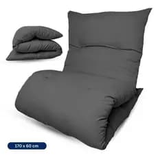 Colchonete Futon 170X60 CM Solteiro Dobrável Decorativo acampamento Almofada sofá