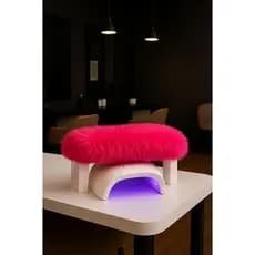 Apoio de Mão Pelúcia Manicure Nail Arte