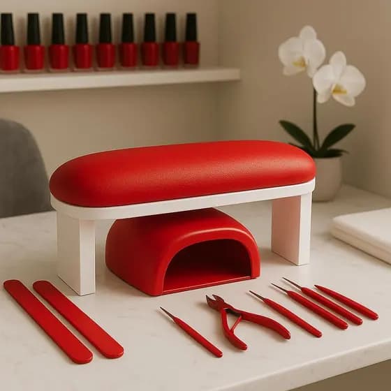 Apoio de Mãos Luxuoso Premium Manicure Unhas