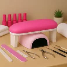 Apoio de Mãos Multiuso Gold Manicure Naills