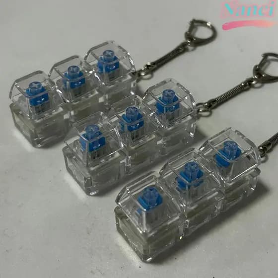 Teclado De Dedo NANCI , Chaveiro Para Alívio Do Estresse , Botão Chave Passar O Tempo , Brinquedo De Descompressão Gadge