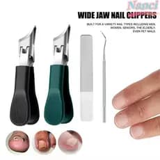 Cortador De Unhas Com Borda Inclinada NANCI , Aparadores Oblíquos De Aço Inoxidável Anti-Respingos , Bico De Águia