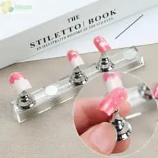 HNANC 5 Unidades De Suporte Para Arte Em Unhas , Reutilizável Prática De Pontas De Falsas DIY , Multicolorido