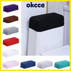OKCCE Capa Protetora Contra Poeira Para Tanque De Vaso Sanitário , Mangas Protetoras Macias E Laváveis Universal